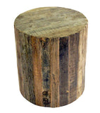 Reclamation 16" Rolling Stool on Casters