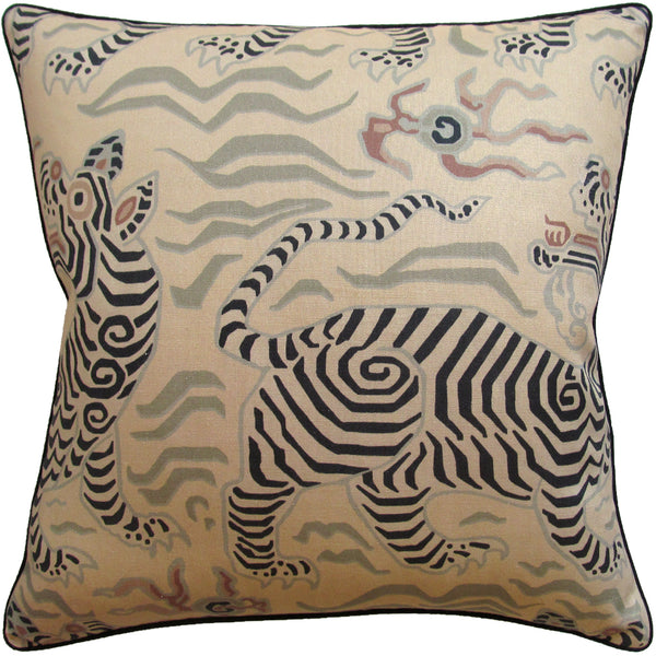 Tibet (Tiger) Pillow, Antique